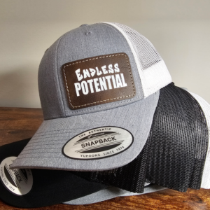 Endless Potential Leather Patch Cap