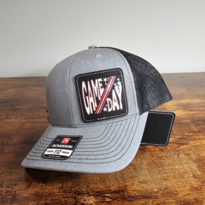 Custom GameDay Leather Patch Trucker Cap